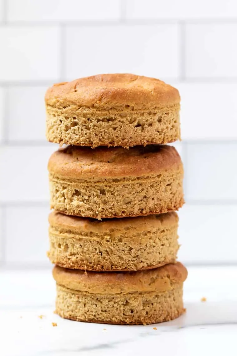 Stack of Gluten-Free English Muffins