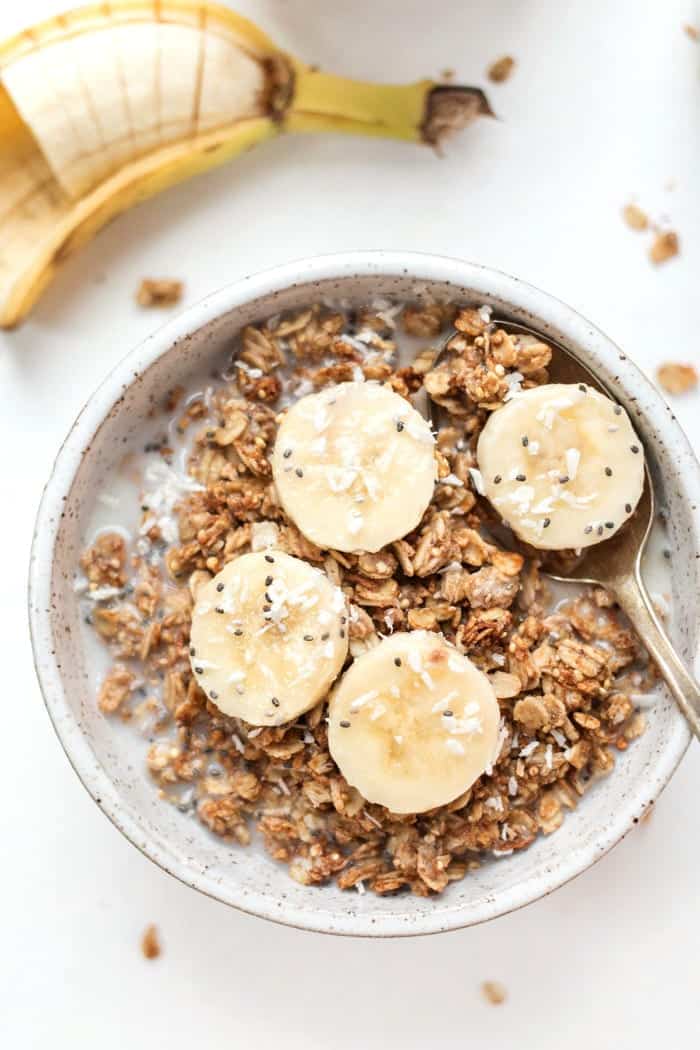 Peanut ButterBanana Quinoa Granola Simply Quinoa