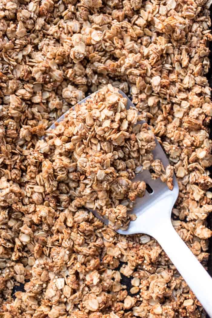 how to make the best vegan quinoa granola recipe
