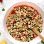 Greek Quinoa Salad with Chickpeas