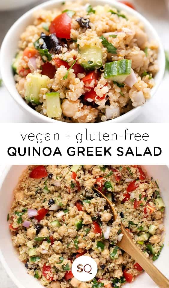 The Best Quinoa Greek Salad High Protein & Vegan Simply Quinoa