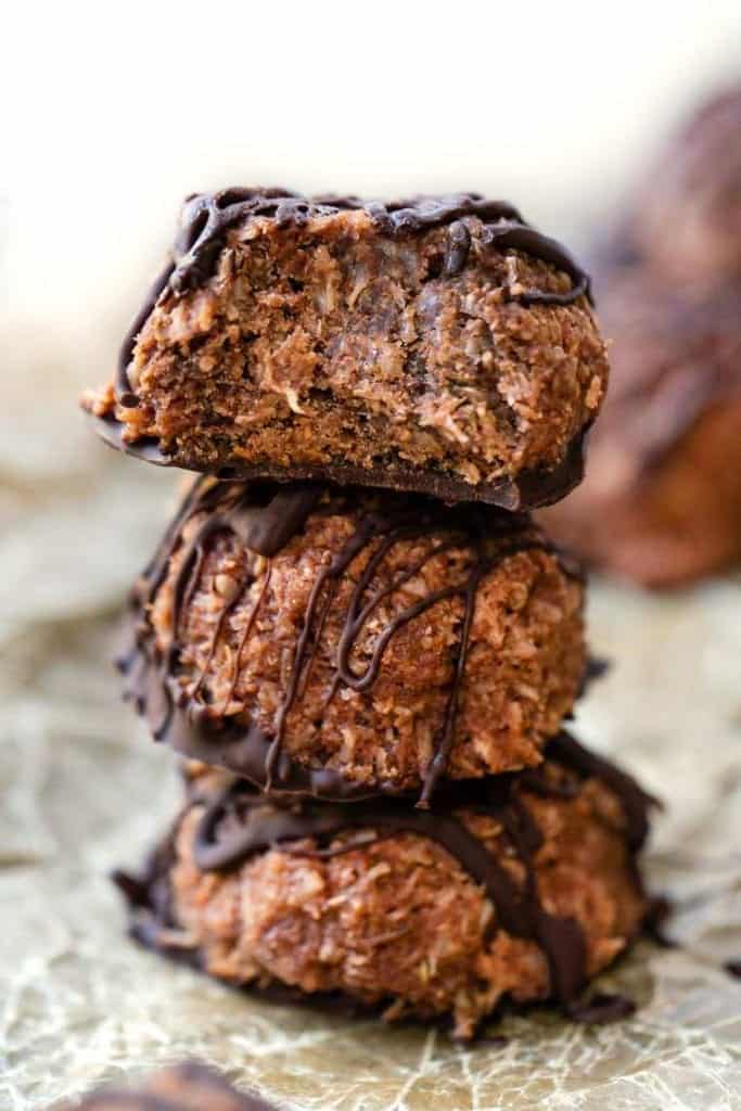 No Bake Chocolate Macaroons