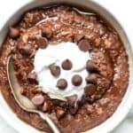Chocolate Breakfast Bowls with Quinoa Flakes