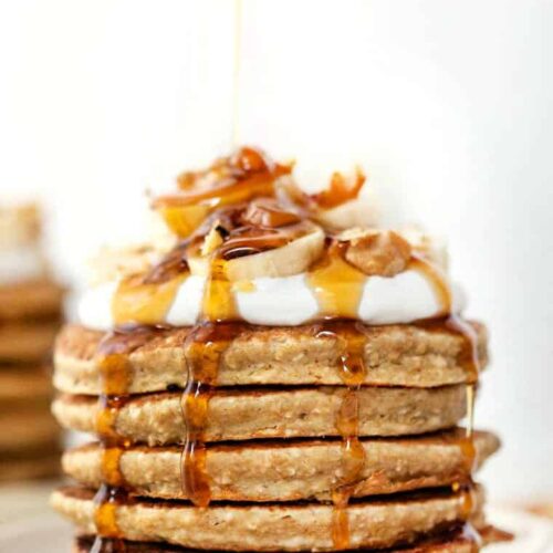Fluffy Quinoa Banana Pancakes Simply Quinoa