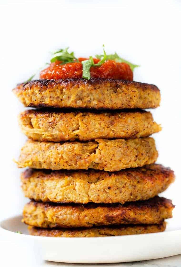 Crispy Spaghetti Squash Fritters Simply Quinoa