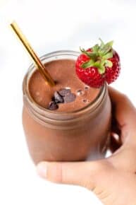 Best Strawberry Chocolate Smoothie Recipe