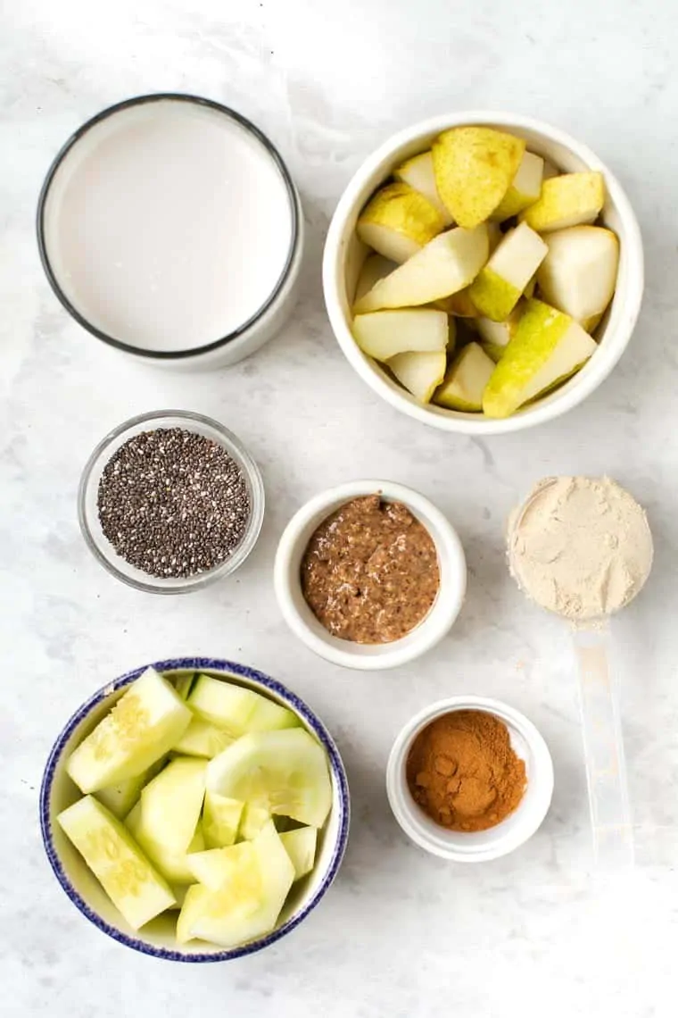 Pear Smoothie Ingredients