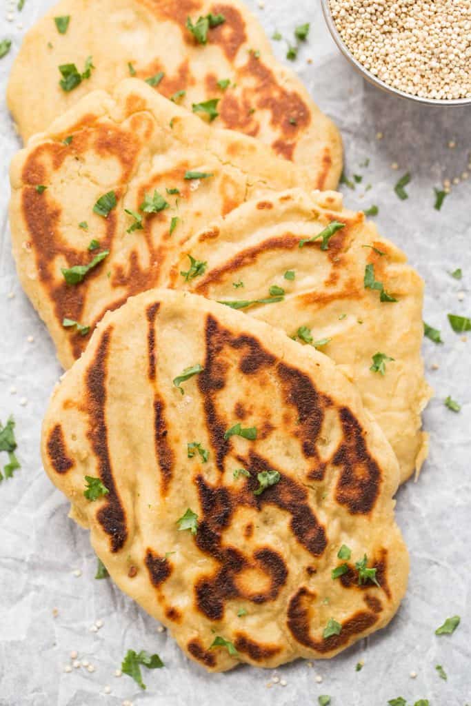 GlutenFree Naan Recipe with Quinoa Flour Simply Quinoa