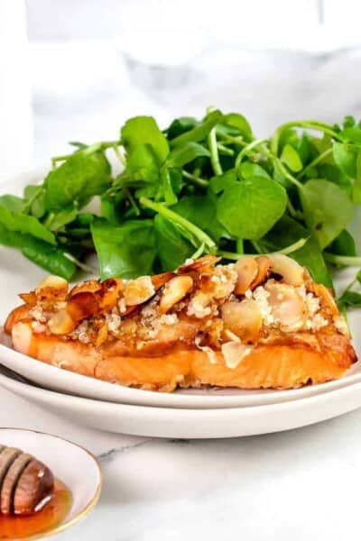 Honey Almond Crusted Salmon Recipe