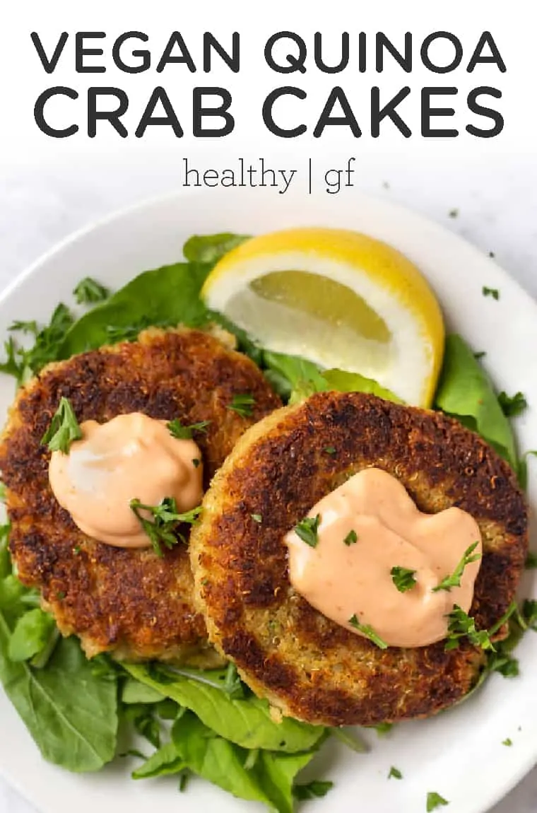 Vegan Quinoa Crab Cake