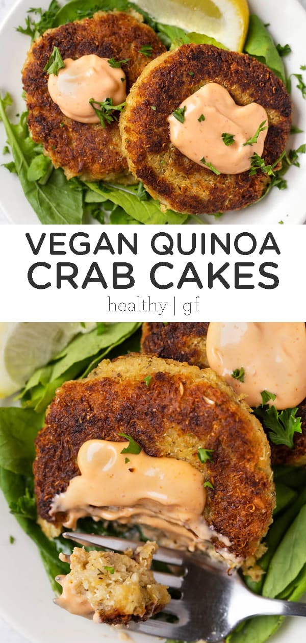 Vegan Quinoa Crab Cake