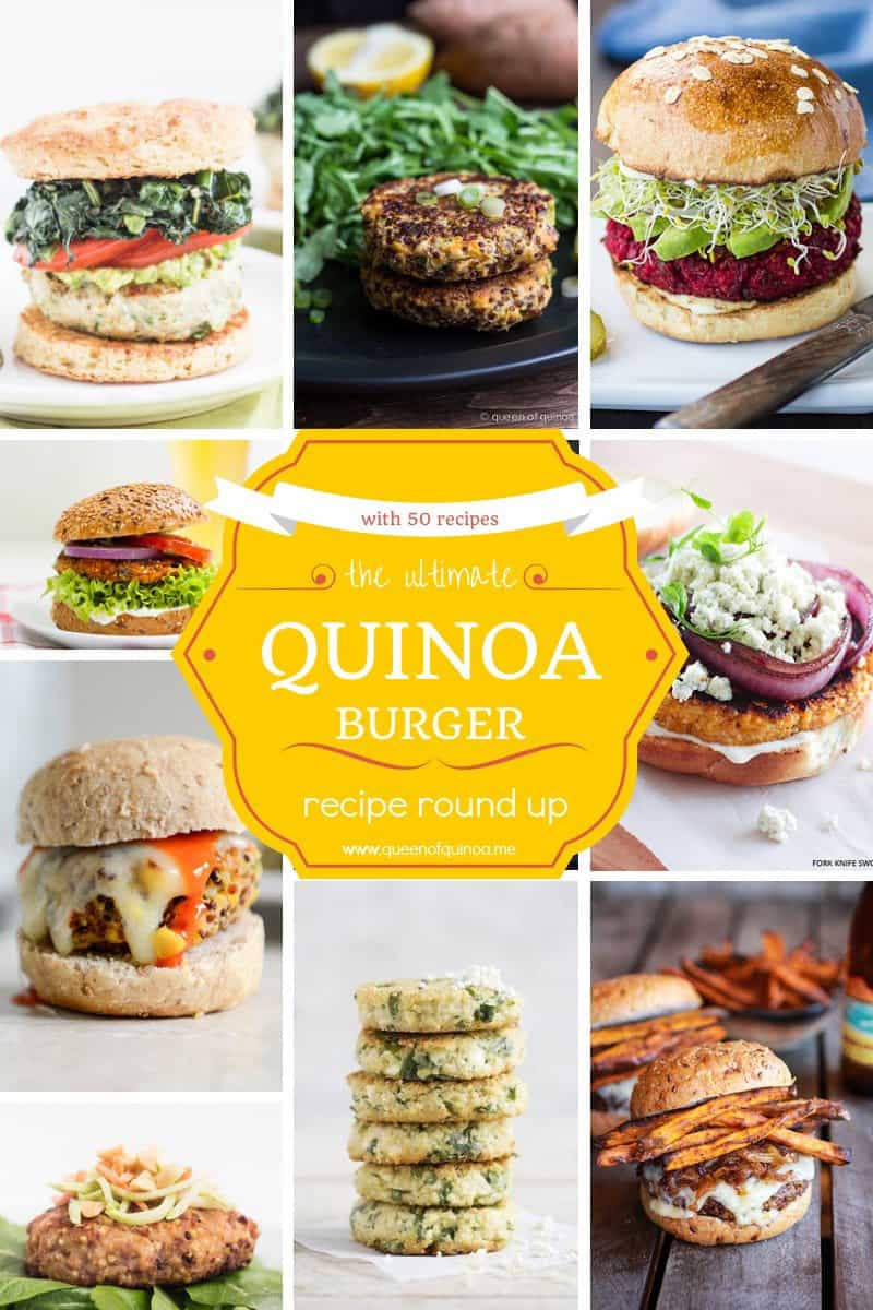 The Ultimate Quinoa Burger Recipe Round Up