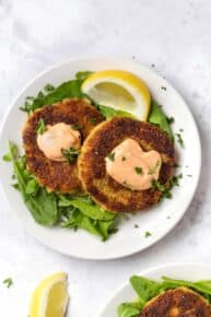 Vegan Quinoa Crab Cakes