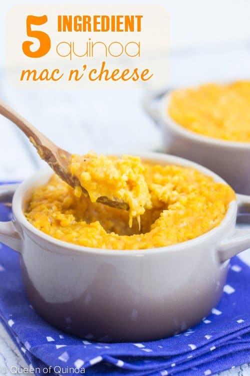 5 Ingredient Quinoa Mac and Cheese Recipe