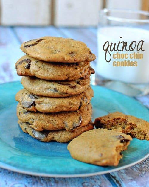 GlutenFree Quinoa Chocolate Chip Cookies Simply Quinoa