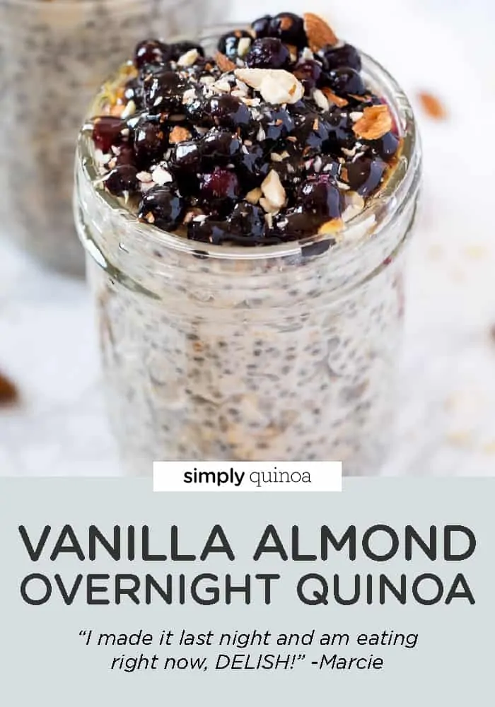 Vanilla Almond Overnight Quinoa