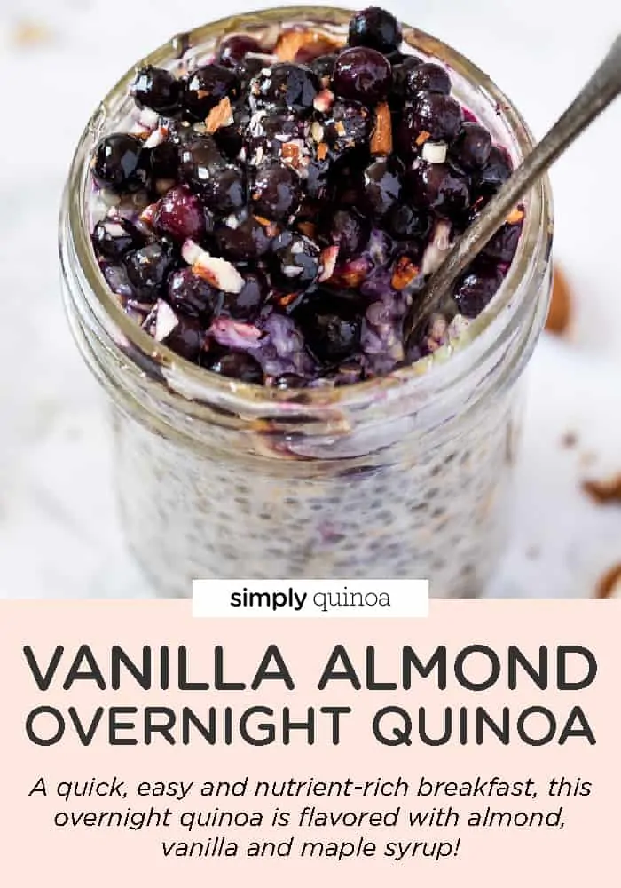 Vanilla Almond Overnight Quinoa
