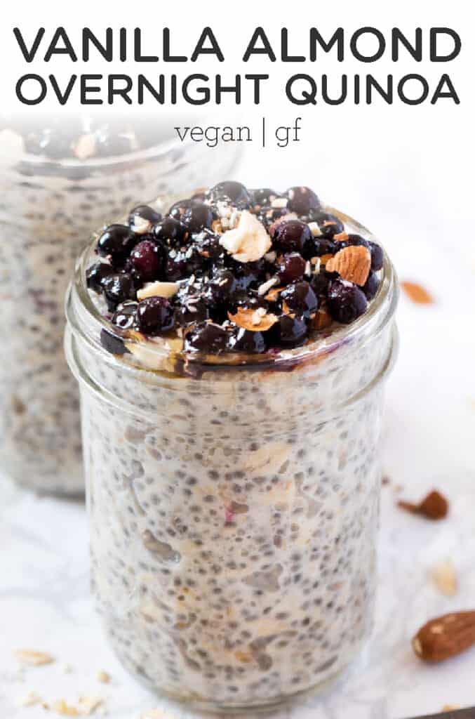 Vanilla Almond Overnight Quinoa