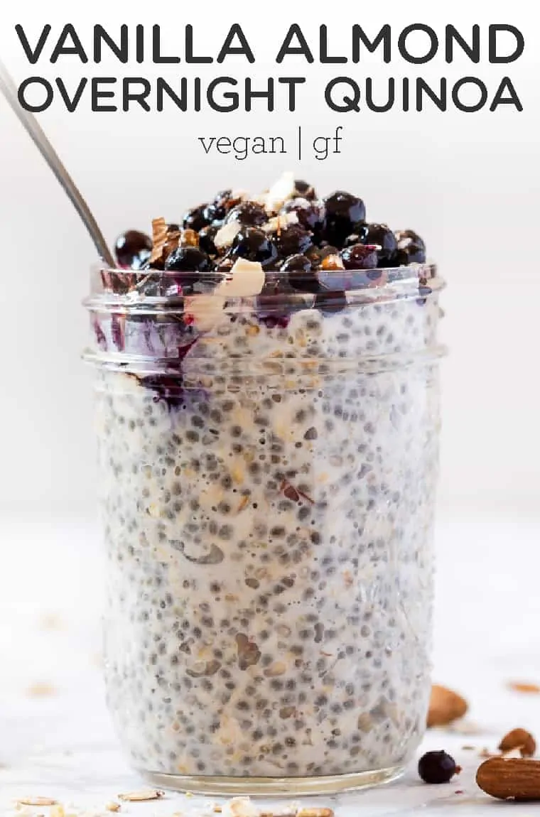 Vanilla Almond Overnight Quinoa