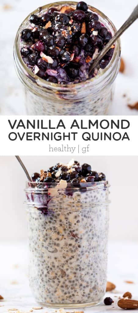 Vanilla Almond Overnight Quinoa