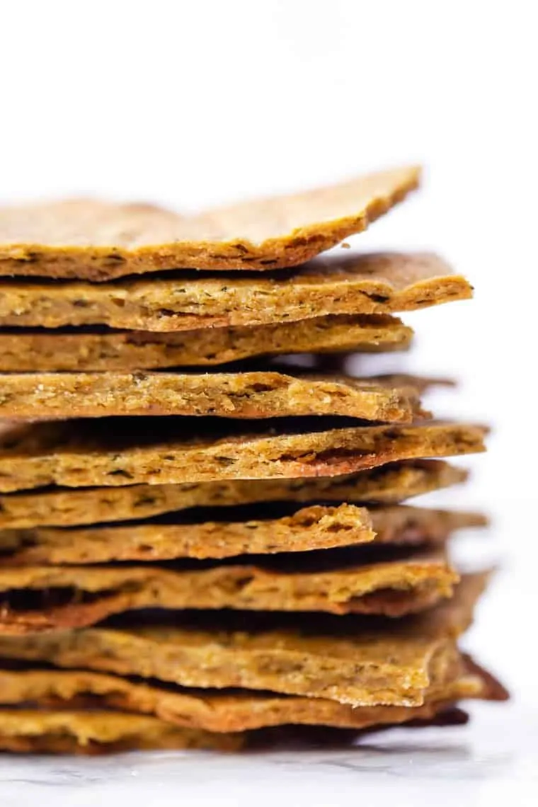 Quinoa Flour Crackers