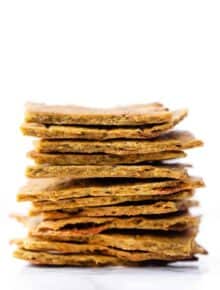 Vegan Quinoa Crackers with Kale