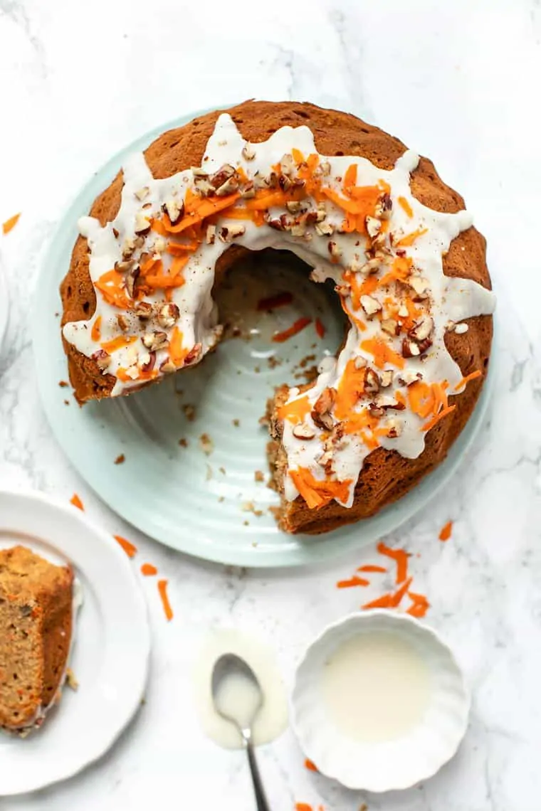 Homemade Healthy Carrot Cake