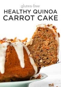 Healthy Carrot Cake Recipe | With Quinoa & Applesauce - Simply Quinoa