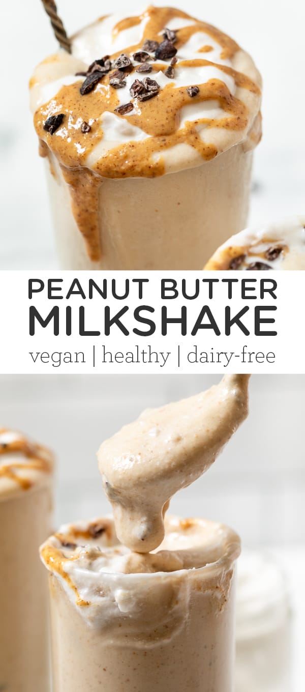 Healthy Peanut Butter Milkshake Recipe How to Make a Milkshake Simply Quinoa