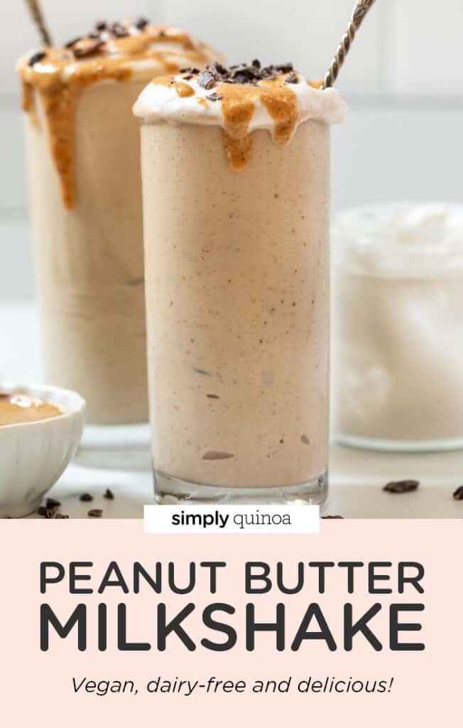 Healthy Peanut Butter Milkshake