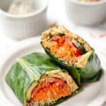 Quinoa & Veggie Collard Wraps