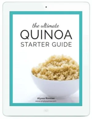 Quinoa Starter Guide - the ultimate guide to cooking quinoa!