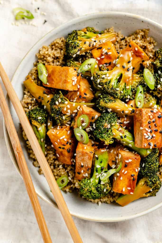 Broccoli Tofu Stir Fry {Ready in 15 Minutes} Simply Quinoa