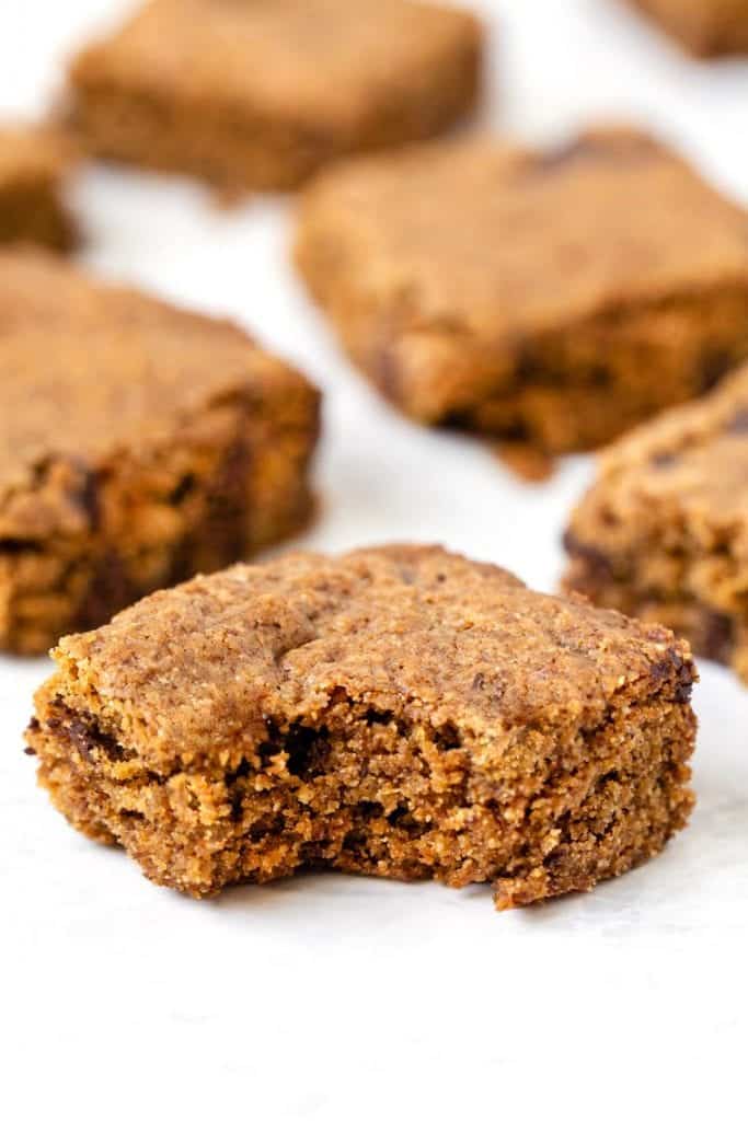 GF & Vegan Almond Butter Blondies Simply Quinoa