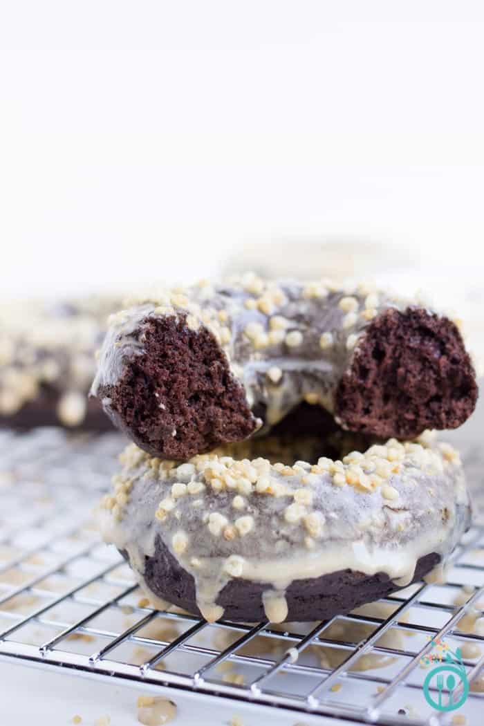 Gluten-Free Chocolate Donuts with an Espresso Glaze