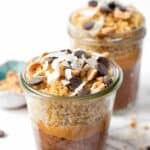 Peanut Butter Breakfast Parfait with Quinoa