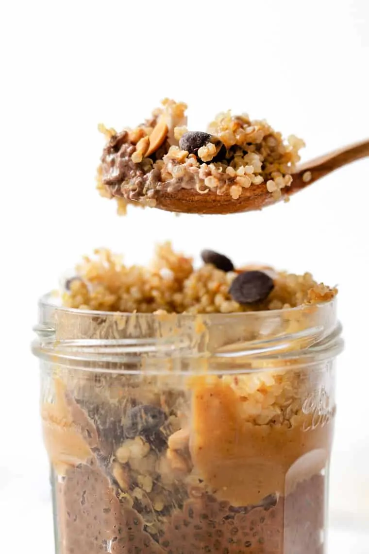 Peanut Butter Chocolate Chia Pudding