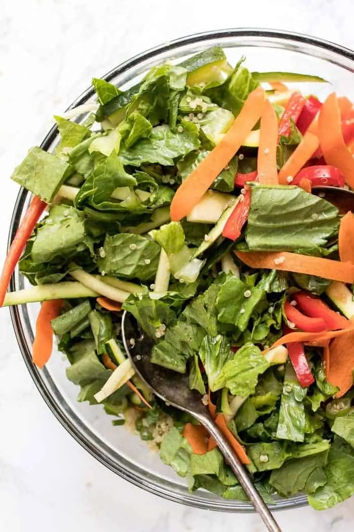 Easy Pad Thai Salad with Quinoa