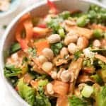 Quinoa Salad with Pad Thai Sauce
