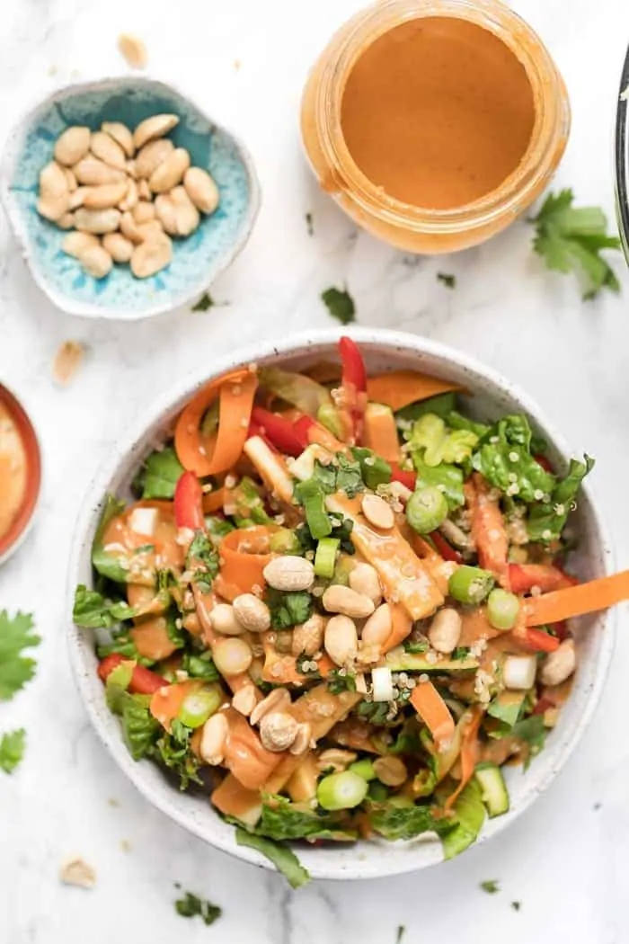 Pad Thai Quinoa Salad