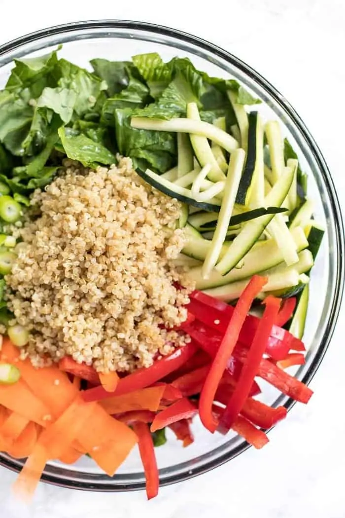 How to make a Pad Thai Quinoa Salad