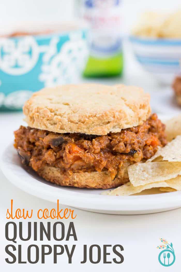 Slow Cooker Quinoa Sloppy Joes