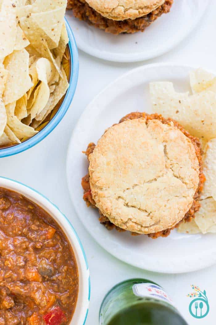 Quinoa Sloppy Joes made in a crockpot