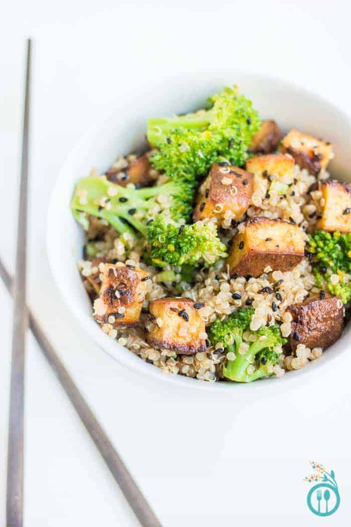Tofu & Broccoli Quinoa Stir-Fry - Simply Quinoa