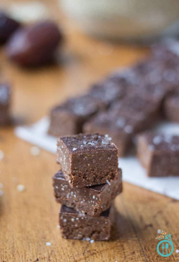 5-Ingredient quinoa fudge made gluten-free & vegan