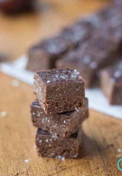 5-Ingredient quinoa fudge made gluten-free & vegan