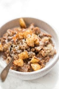 Cinnamon Apple Breakfast Quinoa - Simply Quinoa