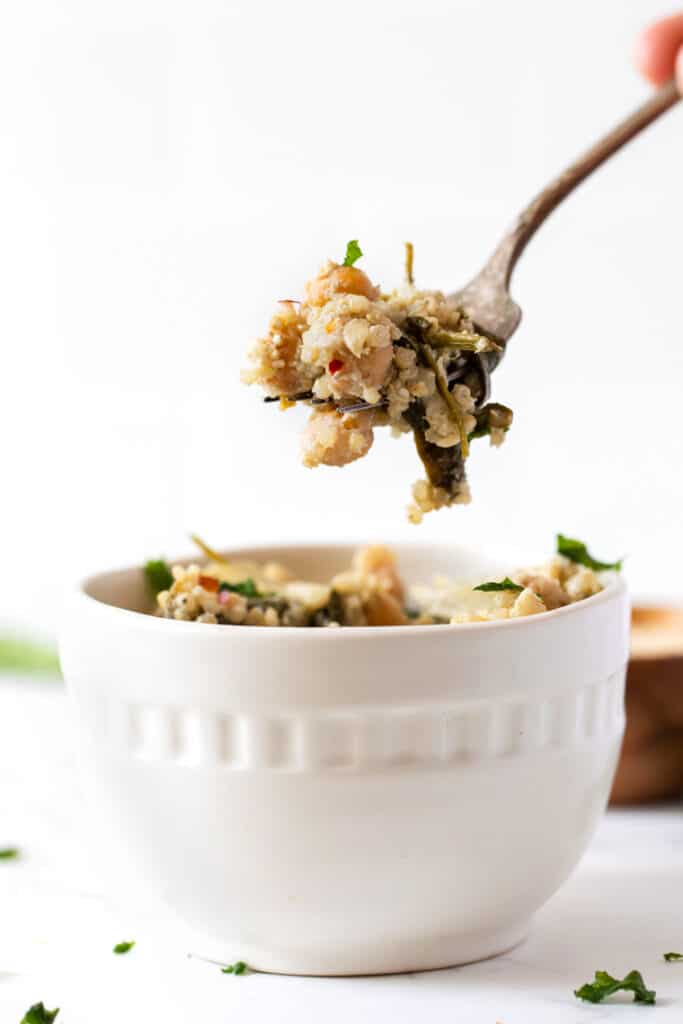 Spinach Artichoke Quinoa Casserole {vegan & gf} Simply Quinoa