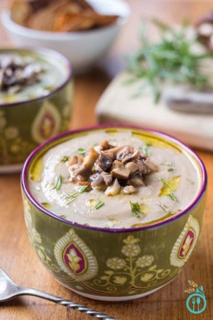 Vegan Cream of Mushroom Soup - Simply Quinoa