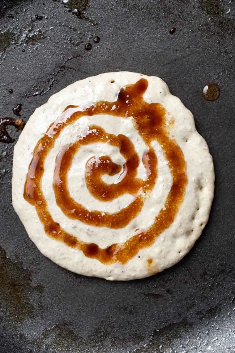 How to make Vegan Cinnamon Swirl Pancakes